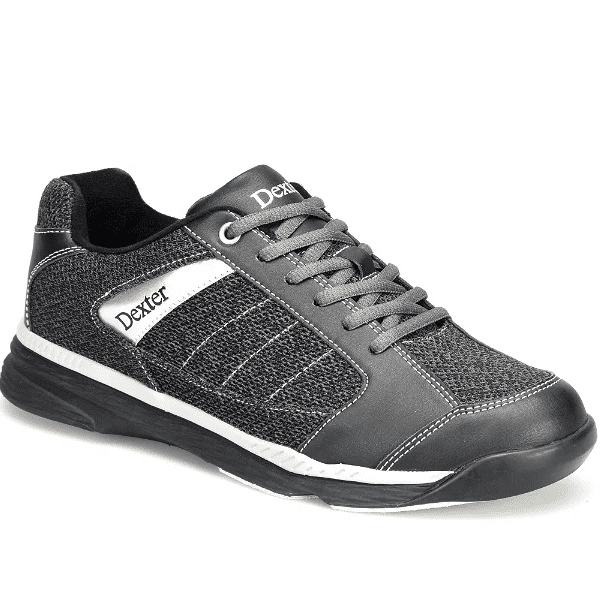 Dexter Men’s Wyoming Charcoal Knit Bowling Shoes - BowlersParadise.com