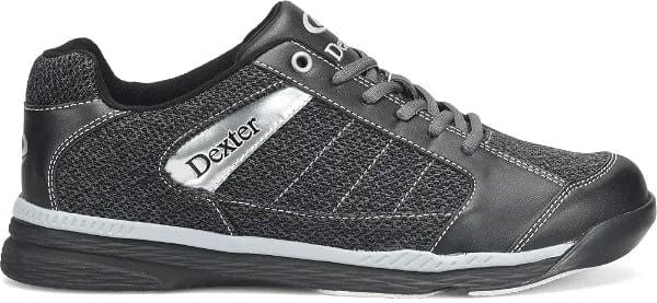 Dexter Men’s Wyoming Charcoal Knit Bowling Shoes - BowlersParadise.com