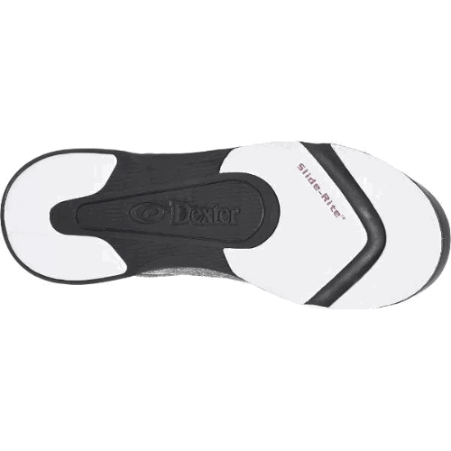 Dexter Men’s Wyoming Light Grey White Knit Bowling Shoes - BowlersParadise.com