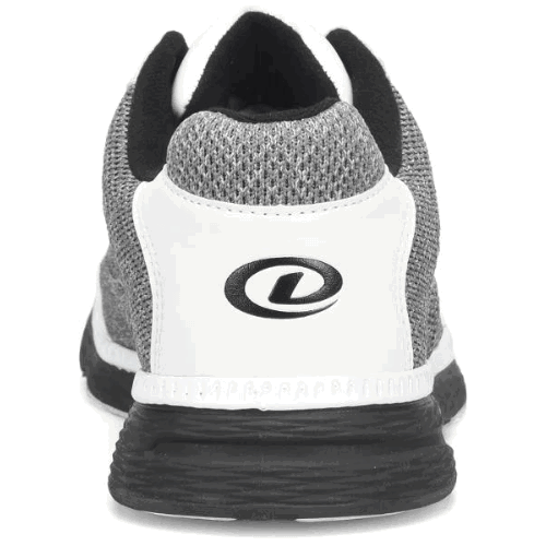 Dexter Men’s Wyoming Light Grey White Knit Bowling Shoes - BowlersParadise.com