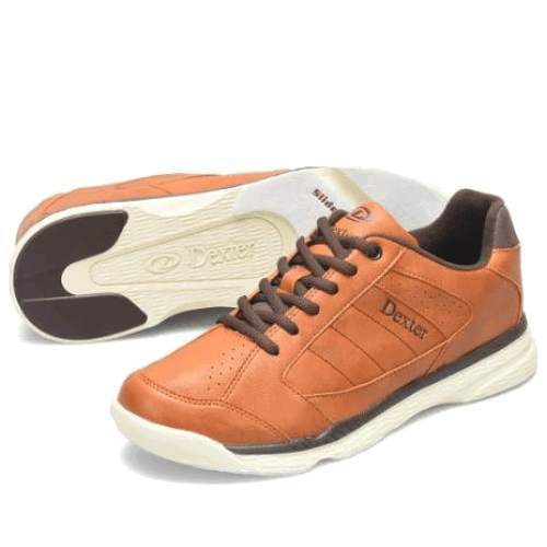 Dexter Mens Ricky IV Brown Wide Bowling Shoes - BowlersParadise.com