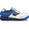 Dexter Mens SST 6 Hybrid BOA White Blue Right Hand Bowling Shoes - BowlersParadise.com