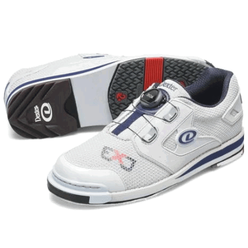 Dexter Mens SST 8 Power Frame BOA Wide ExJ Grey Bowling Shoes