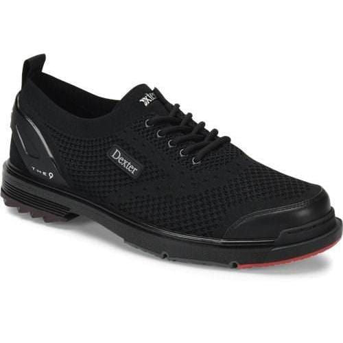 Dexter Mens THE 9 ST Black Wide Bowling Shoes - BowlersParadise.com
