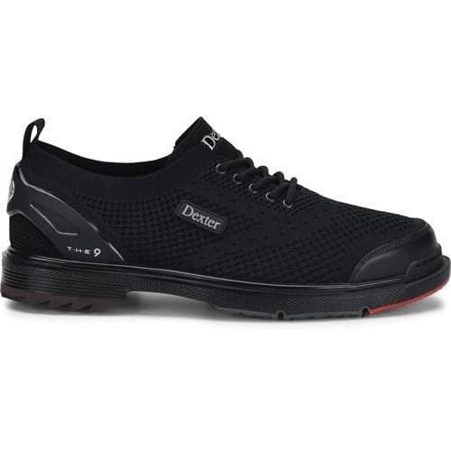 Dexter Mens THE 9 ST Black Wide Bowling Shoes - BowlersParadise.com