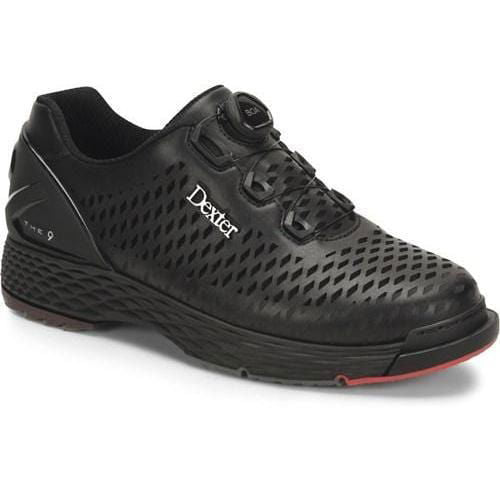 Dexter Mens THE C9 Lazer BOA Black Bowling Shoes - BowlersParadise.com