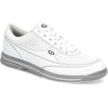 Dexter Mens Turbo Pro White Grey Bowling Shoes - BowlersParadise.com