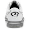 Dexter Mens Turbo Pro White Grey Bowling Shoes - BowlersParadise.com