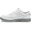 Dexter Mens Turbo Pro White Grey Bowling Shoes - BowlersParadise.com