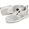 Dexter Mens Unisex Pro BOA Grey Lime Right Hand Bowling Shoes - BowlersParadise.com