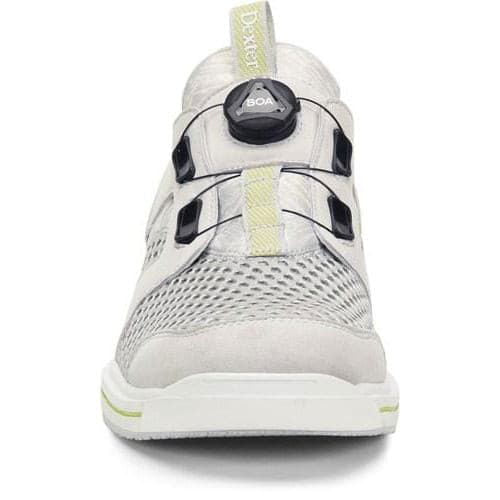 Dexter Mens Unisex Pro BOA Grey Lime Right Hand Bowling Shoes - BowlersParadise.com