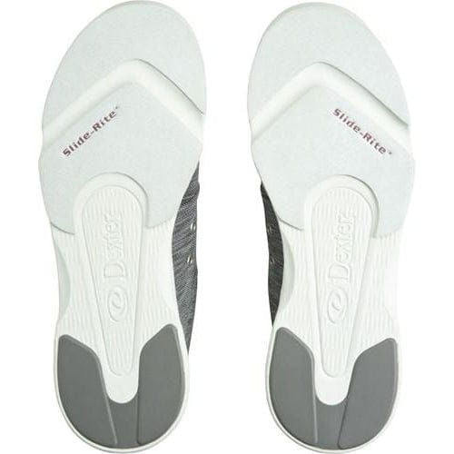Dexter Mens Winner Grey White Bowling Shoes - BowlersParadise.com