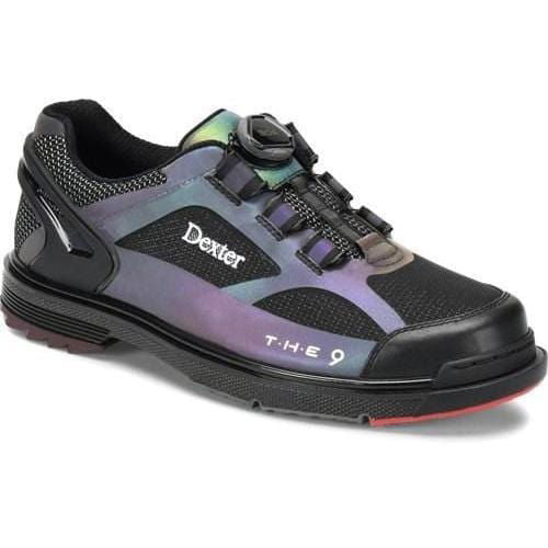 Dexter THE 9 HT BOA Black Colorshift Unisex Bowling Shoes - BowlersParadise.com