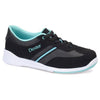 Dexter Women's Dani Black Turquoise Bowling Shoes - BowlersParadise.com