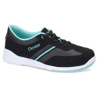 Dexter Women's Dani Black Turquoise Bowling Shoes - BowlersParadise.com