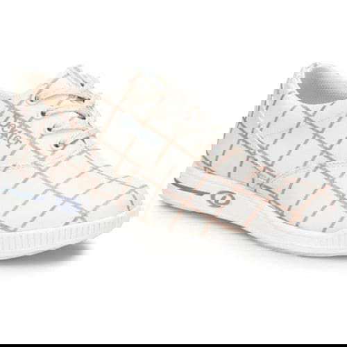 Dexter Womens Kerrie Cream Plaid Bowling Shoes - BowlersParadise.com