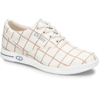 Dexter Womens Kerrie Cream Plaid Bowling Shoes - BowlersParadise.com