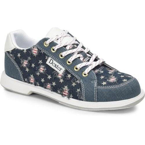 Dexter Womens Liberty Stars & Strikes Bowling Shoes - BowlersParadise.com