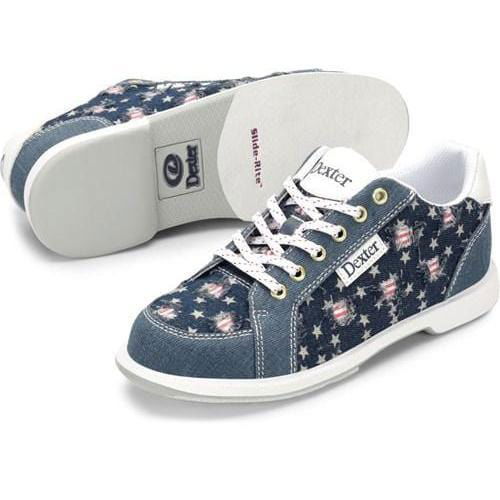 Dexter Womens Liberty Stars & Strikes Bowling Shoes - BowlersParadise.com