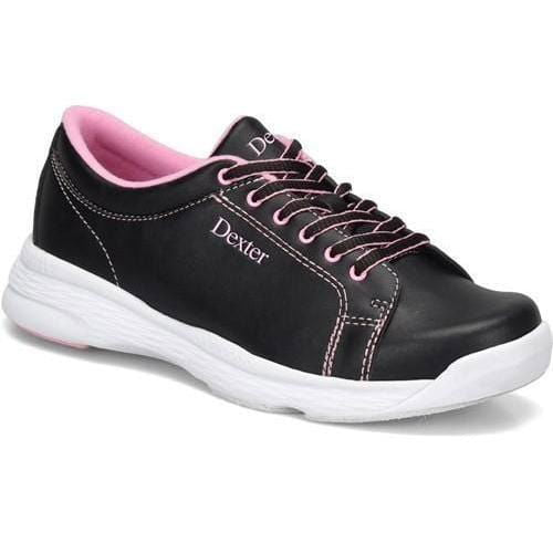 Dexter Womens Raquel V Black Pink Bowling Shoes - BowlersParadise.com
