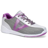 Dexter Womens Vicky Silver Grey Purple Bowling Shoes - BowlersParadise.com