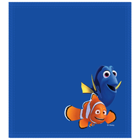 KR Strikeforce Disney Finding Nemo - Just Keep Swimming Bowling Ball Cleaning Shammy