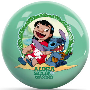 OnTheBallBowling Disney Lilo & Stitch Aloha Undrilled Bowling Ball