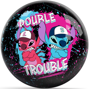 OnTheBallBowling Disney Lilo & Stitch Double Trouble Undrilled Bowling Ball