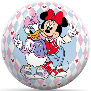 OnTheBallBowling Disney Mickey & Friends with Minnie Mouse & Daisy Duck Besties Undrilled Bowling Ball