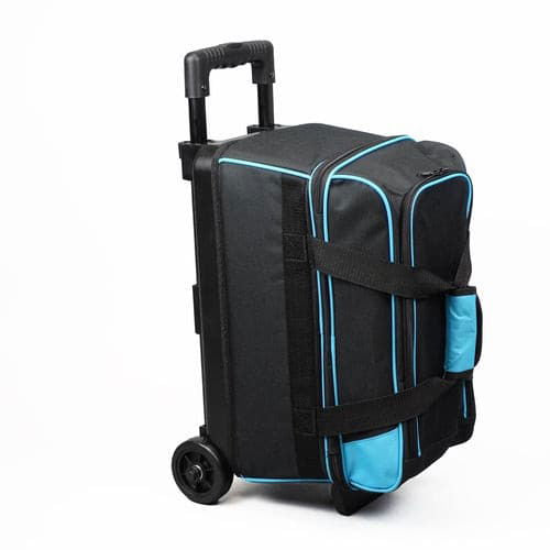 ELITE Basic Double Roller Aqua Bowling Bag - BowlersParadise.com