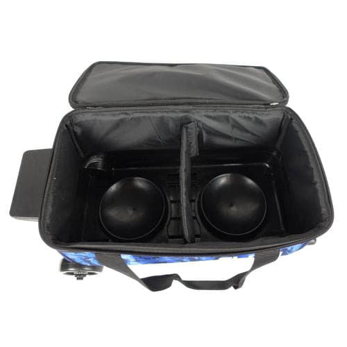 ELITE Basic Double Roller Navy Camo Bowling Bag - BowlersParadise.com
