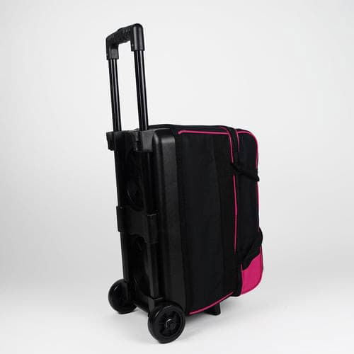 ELITE Basic Double Roller Pink Bowling Bag - BowlersParadise.com