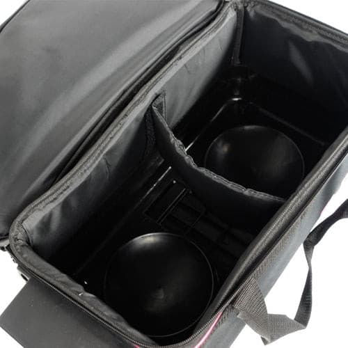 ELITE Basic Double Roller Pink Bowling Bag - BowlersParadise.com