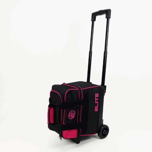 ELITE Basic Single Roller Pink Bowling Bag - BowlersParadise.com