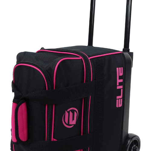 ELITE Basic Single Roller Pink Bowling Bag - BowlersParadise.com