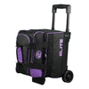ELITE Basic Single Roller Purple Bowling Bag - BowlersParadise.com