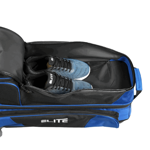 ELITE Deluxe 3-4-5 Bowling Ball Roller Bag - BowlersParadise.com
