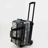 ELITE Deluxe Double Roller Bowling Bag Grey Camo - BowlersParadise.com