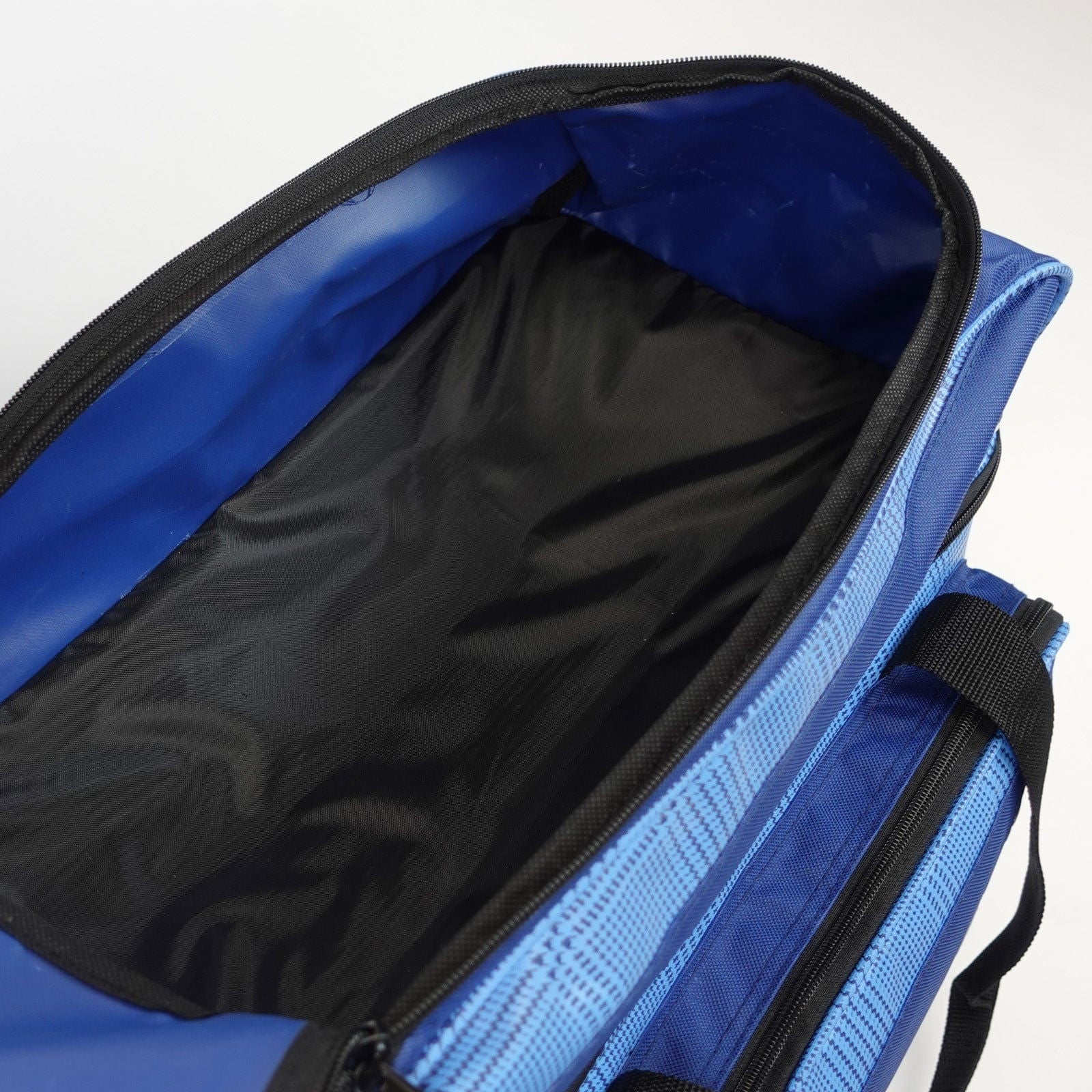 ELITE Deluxe Double Roller Bowling Bag Navy Plaid - BowlersParadise.com