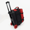 ELITE Deluxe Double Roller Bowling Bag Red - BowlersParadise.com