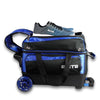 ELITE Deluxe Double Roller Bowling Bag Royal Blue - BowlersParadise.com