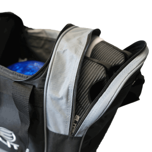 ELITE Deluxe Single Tote Bowling Bag Aqua - BowlersParadise.com