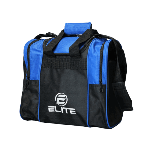 ELITE Deluxe Single Tote Bowling Bag Royal - BowlersParadise.com