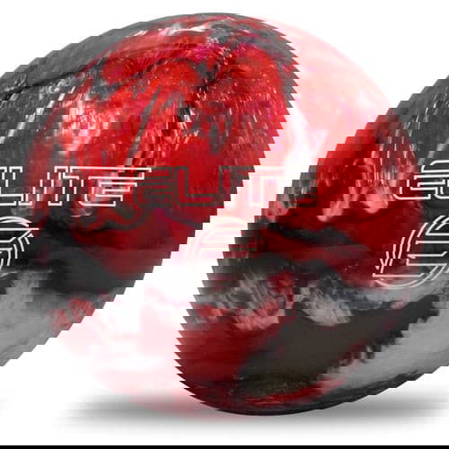 ELITE Star Red Black White Bowling Ball - BowlersParadise.com