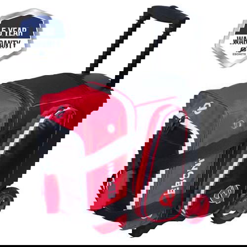 Ebonite Eclipse Single Roller Red Bowling Bag - BowlersParadise.com