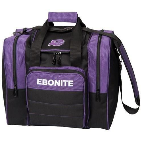 Ebonite Impact Plus Single Tote Purple Bowling Bag - BowlersParadise.com
