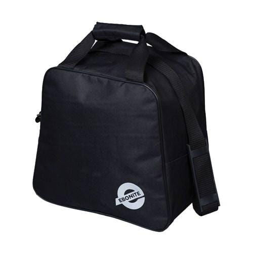 Ebonite Rec Single Tote Black Bowling Bag - BowlersParadise.com