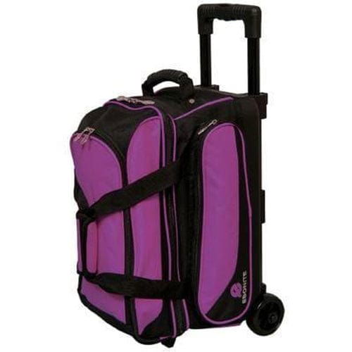Ebonite Transport II Double Roller Purple Bowling Bag - BowlersParadise.com