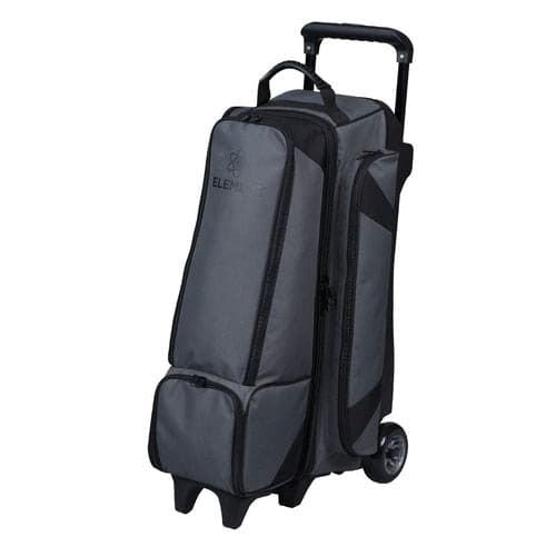 Element Premium 3-4-5 Option Stone Black Roller Bowling Bag - BowlersParadise.com
