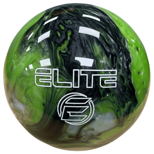 Elite Star Carbon/Lime/Silver Bowling Ball